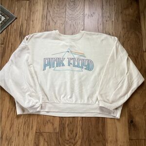 Pink Floyd Brand Pink Floyd Cropped Oversized Sweatshirt size S
